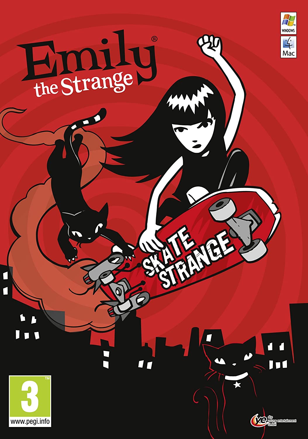 Emily the Strange Skate Strange (PC DVD)
