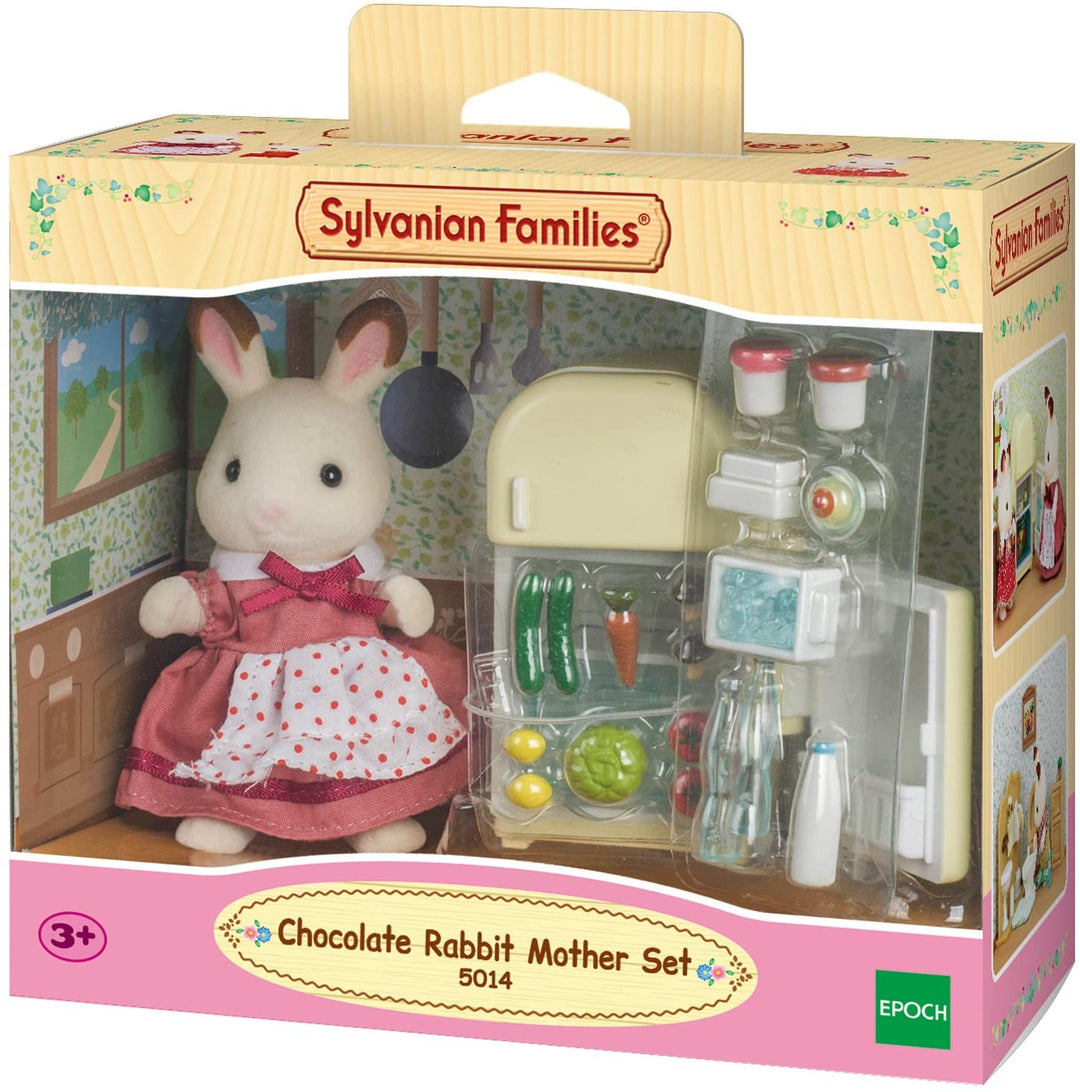 Sylvanian Families Ensemble Mère Lapin Chocolat