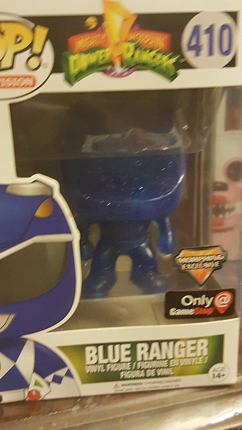 Mighty Morphin Power Rangers Blue Ranger Exclu Funko 12627 Pop! Vinyle #410