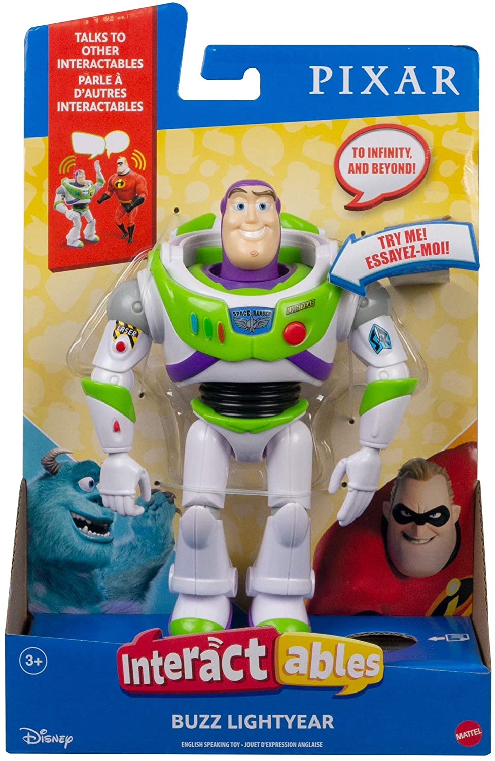 Disney Pixar Interactables Buzz Lightyear Sprechende Actionfigur