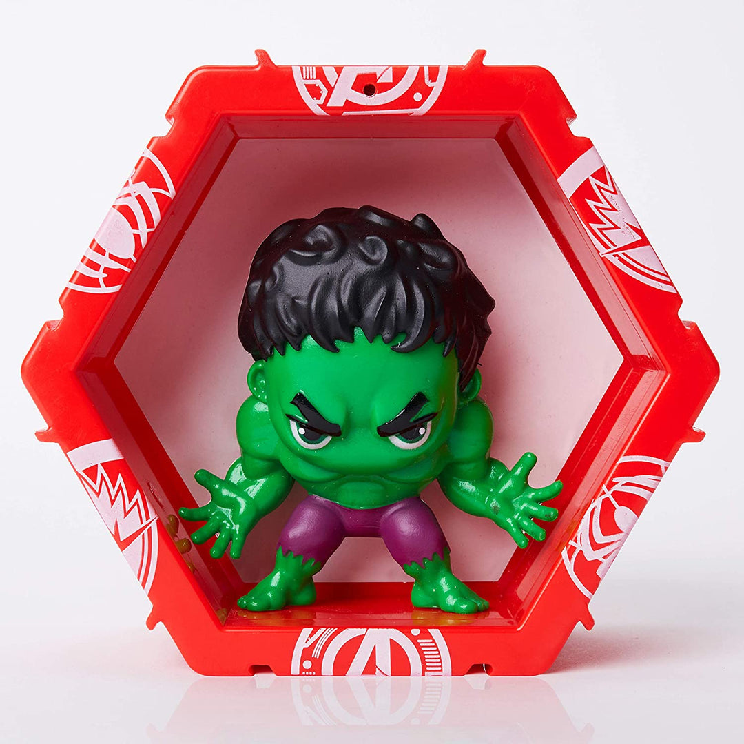 WOW! PODS Avengers Collection - Incredible Hulk | Superhero Light-Up Bobble-Head Figure | Official Marvel Toys, Collectables & Gifts