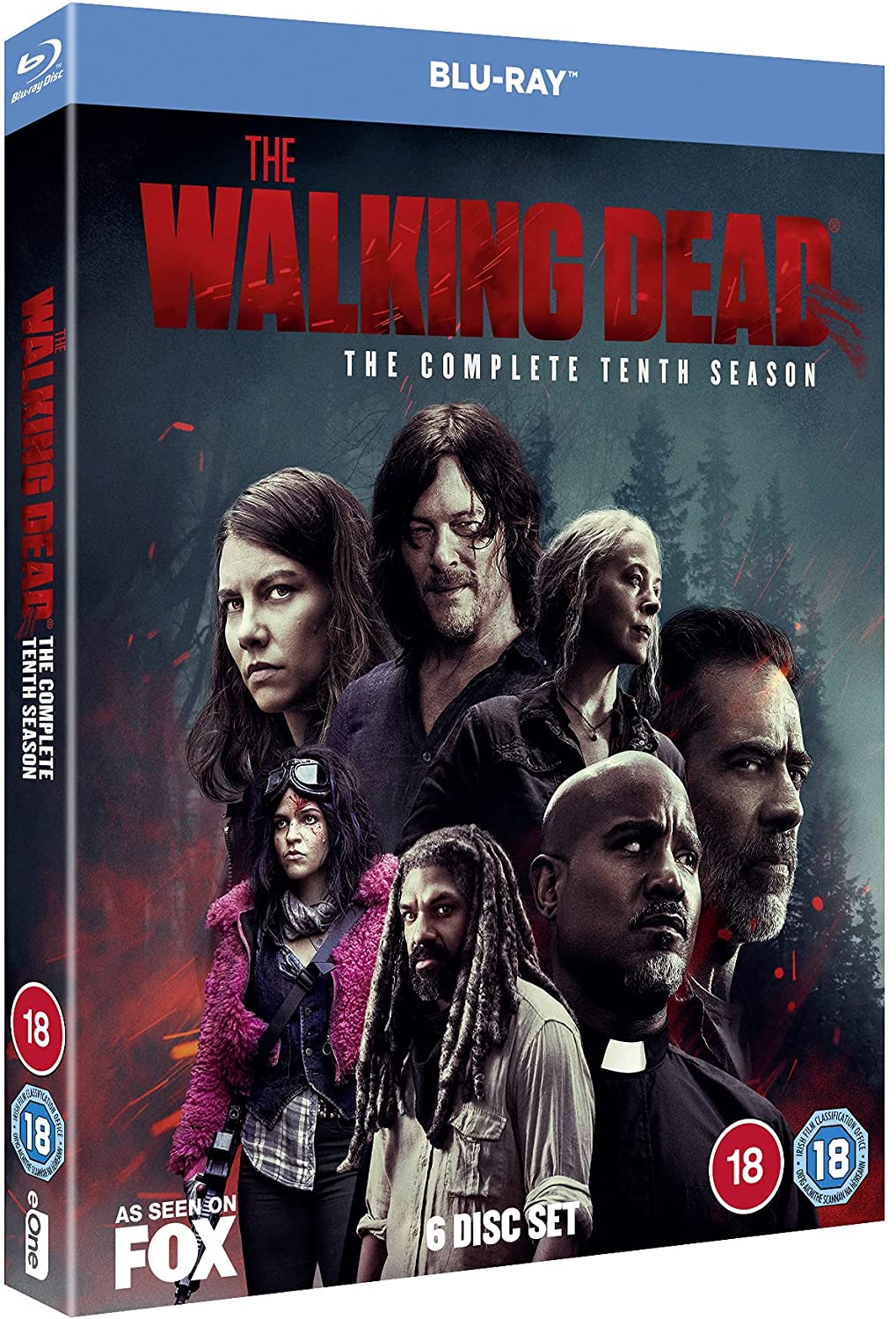 The Walking Dead – Die komplette zehnte Staffel [Blu-ray] [2021] [Region Free]