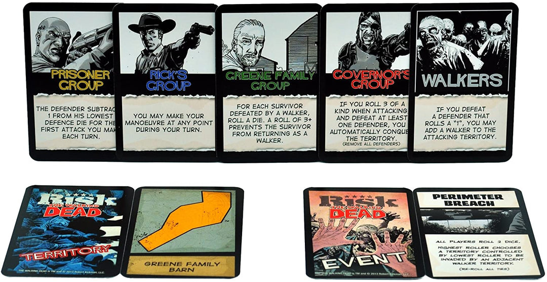 Das „Walking Dead Risk“-Brettspiel