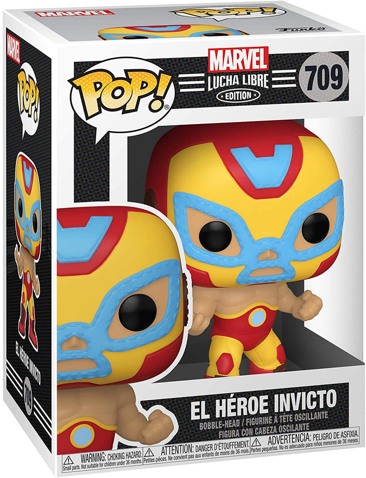 Marvel Lucha Libre Edition El Heroe Invicto Funko 53871 Pop! Vinilo n. ° 709