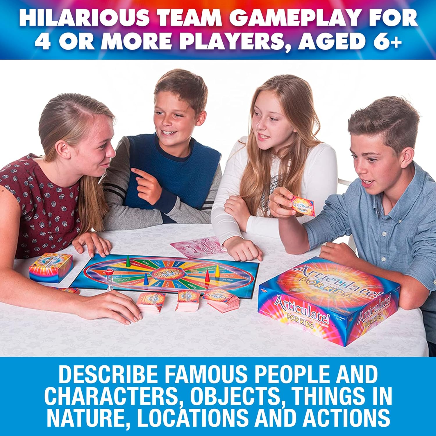 Drumond Park Articulate! für Kinder, Familienbrettspiel – Schnell sprechendes Beschreibungsspiel für Kinder ab 6 Jahren 5