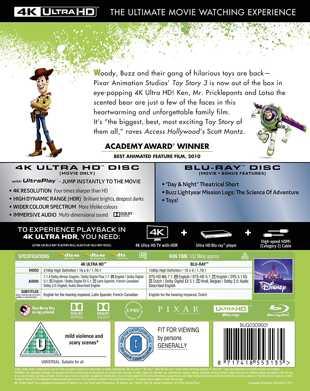 Disney &amp; Pixars Toy Story 3 – [Blu-ray] 3