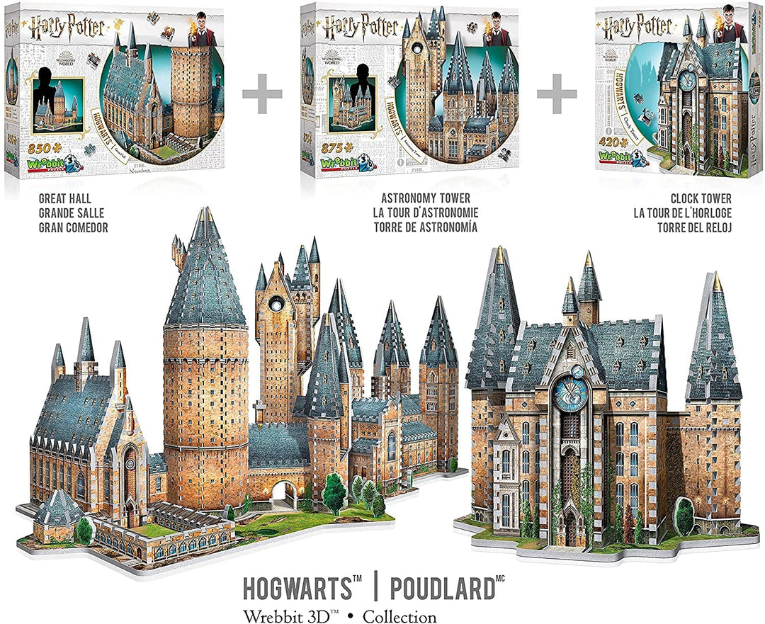 Puzzle 3D Wrebbit Puzzle Torre di Astronomia di Harry Potter Hogwarts
