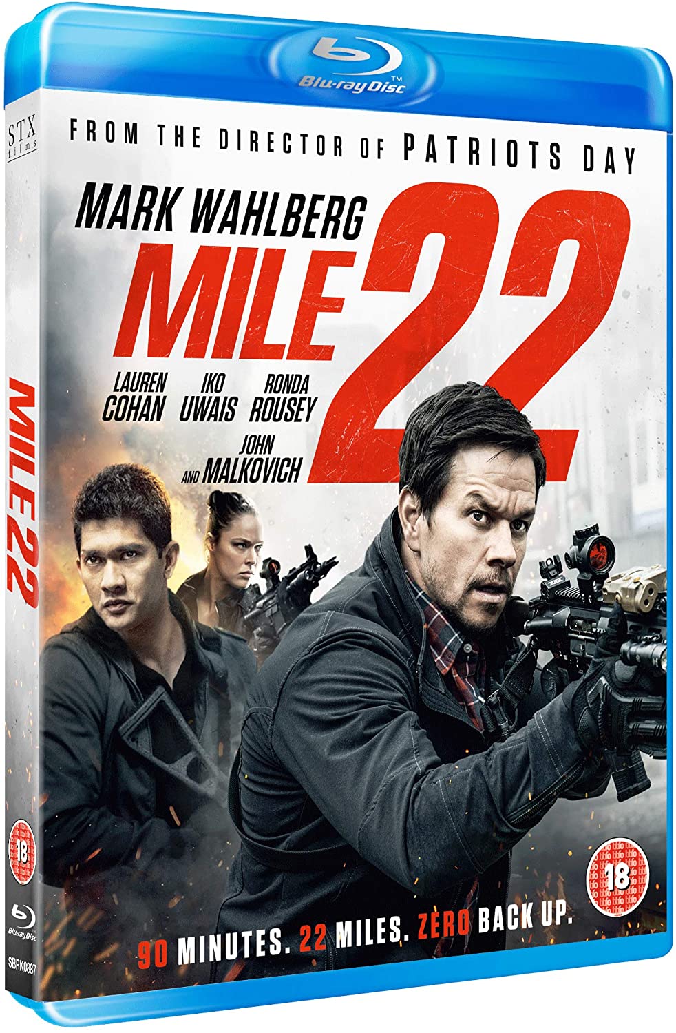 Mile 22 - Action/Thriller [Blu-ray]