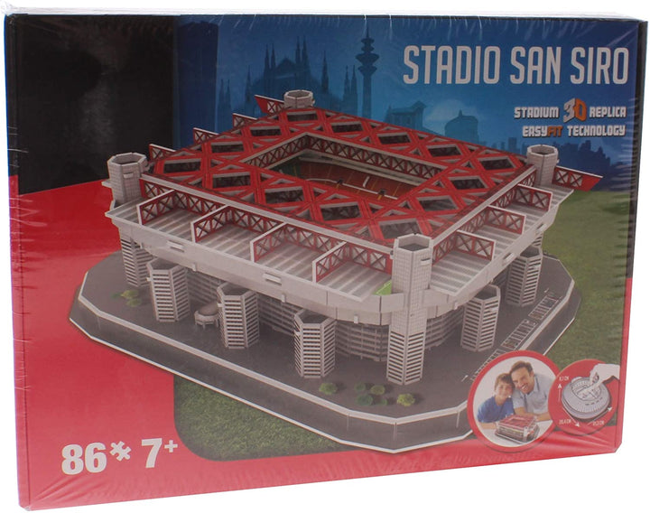 KARACTERMANIA Estadio de Nanostad, 3D-Puzzle Stadion Giuseppe Meazza Standard Milano San Siro (39452), Mehrfarbig