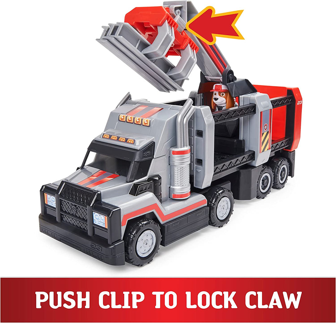 PAW Patrol, Al's Deluxe Big Truck Toy mit beweglicher Steuerkonsole und ausziehbarer Klaue