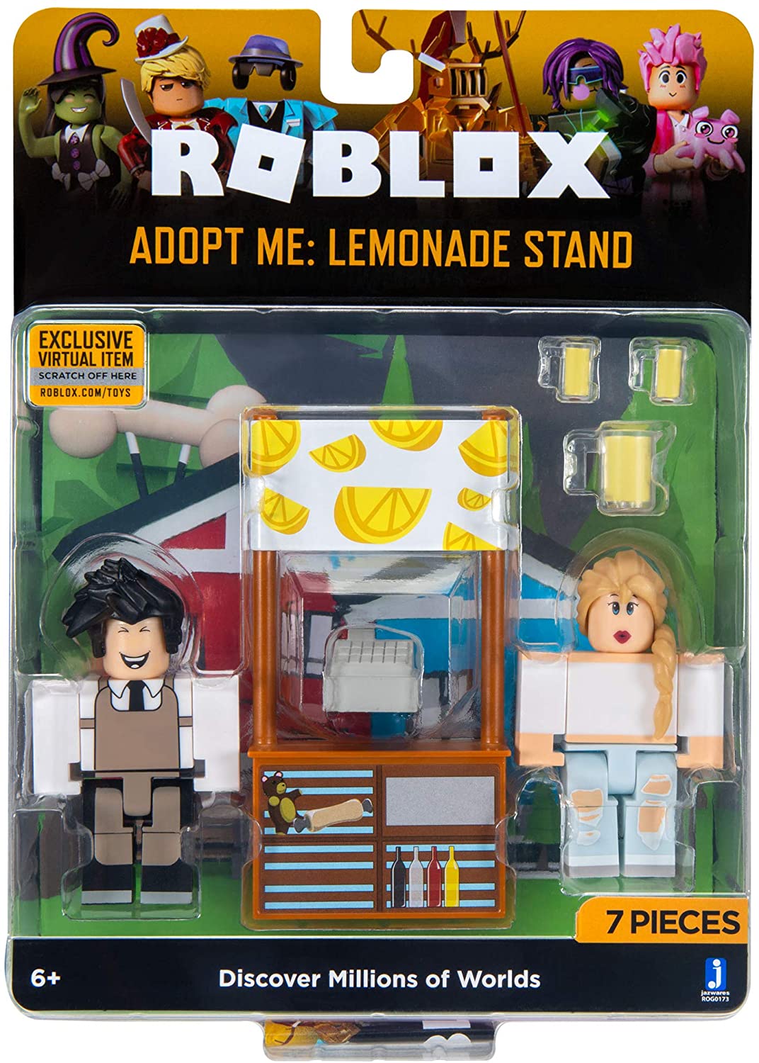 Roblox 888 ROG0173 Adoptez-moi : stand de limonade Assortiment de packs de jeux de célébrités EA Wave 6