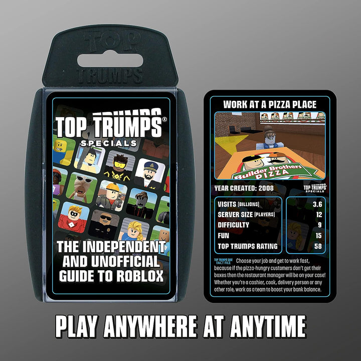 Der unabhängige und inoffizielle Leitfaden zu Roblox Top Trumps Spezialkartenspielen – G