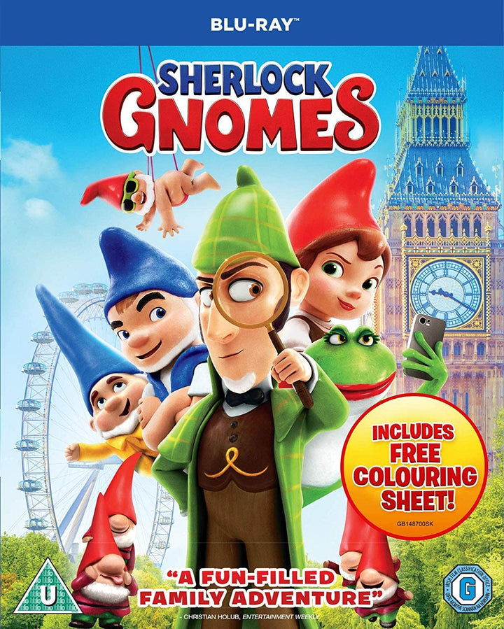 Sherlock Gnomes -Mystery/Comedy [Blu-ray]