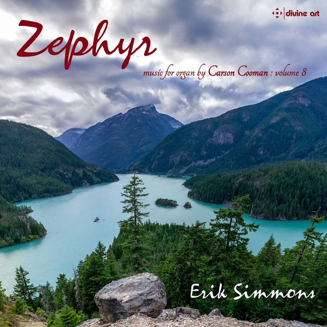 Zephyr: Musik für Orgel von Carson Cooman, Band 8 [Erik Simmons] [Divine Art: DDA25177] [Audio-CD]