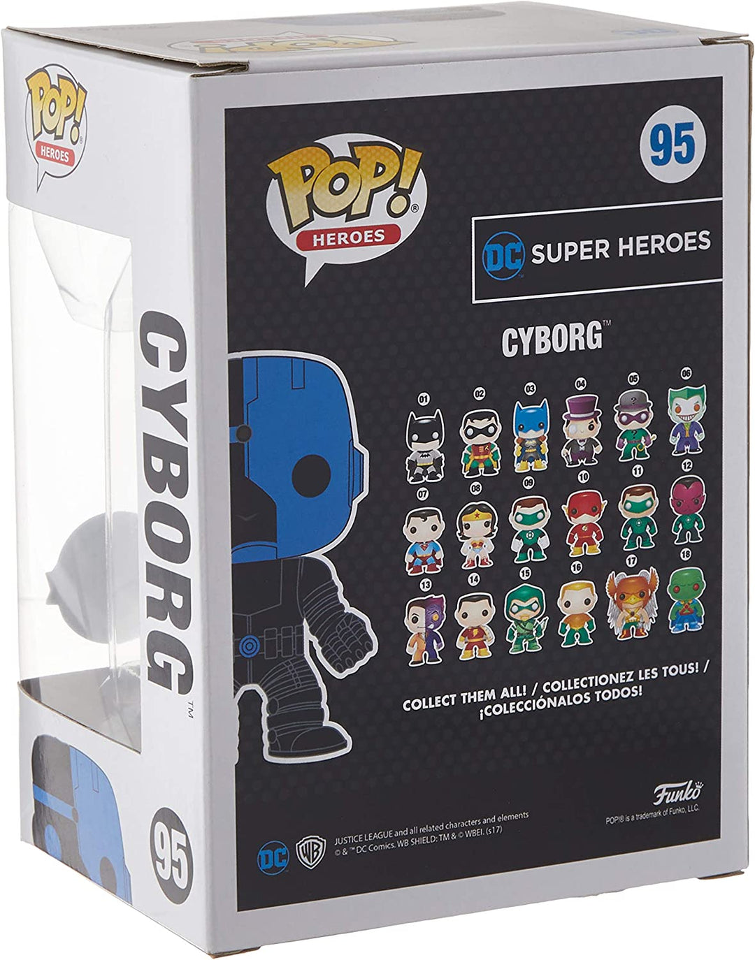 DC Super Heroes Cyborg Exclu Funko 24744 Pop! Vinyl Nr. 95