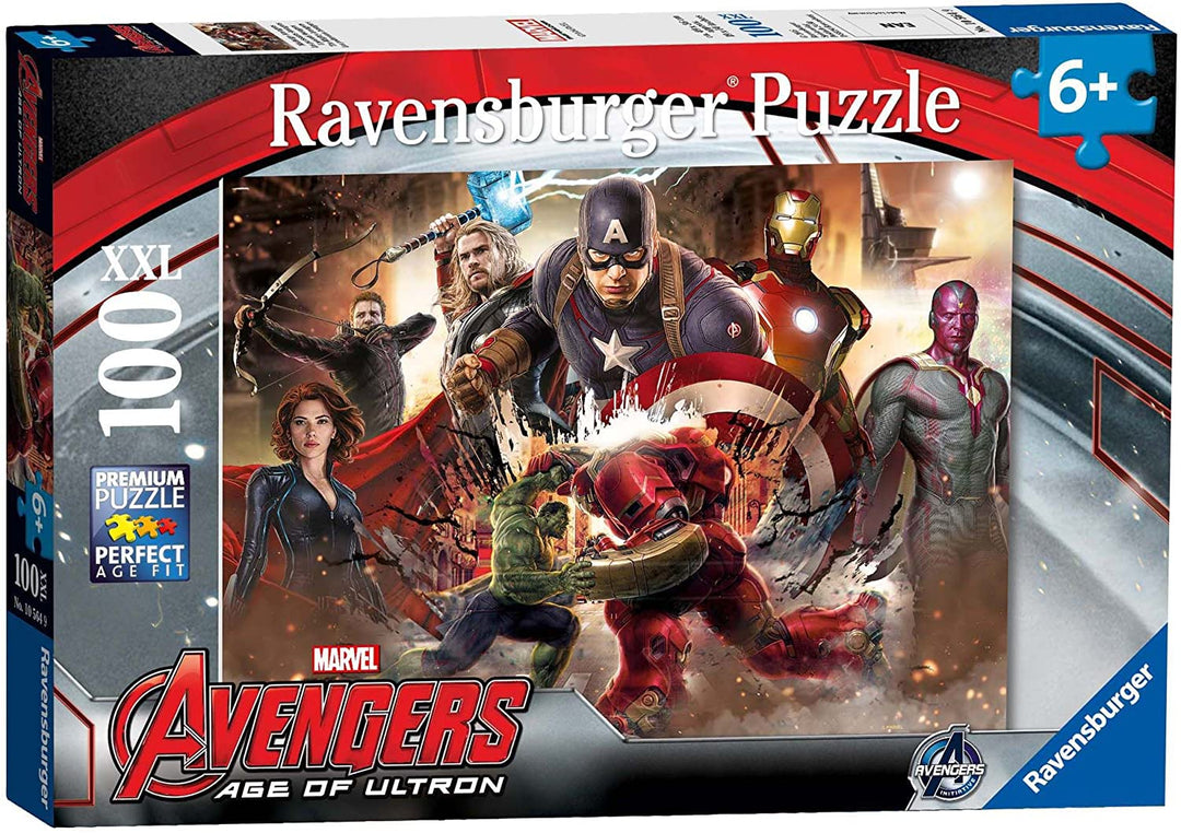 Ravensburger 10771 Marvel Avengers Assemble XXL-Puzzle – 100 Teile