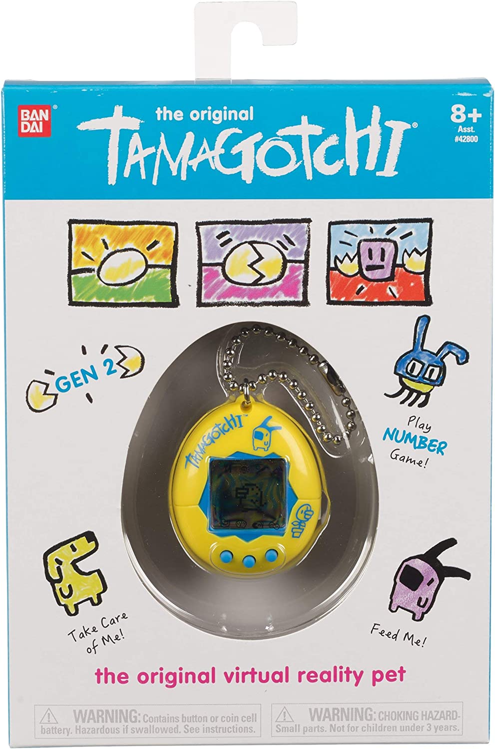 TAMAGOTCHI 42812 Original – Gelb und Blau