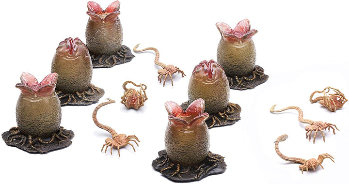 HIYA Toys – Alien-Eier und Facehugger-Figurenset im Maßstab 1:18