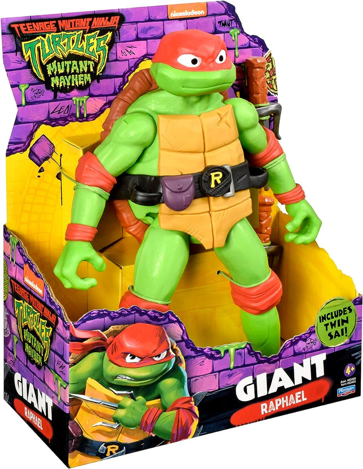 Teenage Mutant Ninja Turtles 83404CO Mutant Mayhem Giant Raphael 12-Zoll-Action