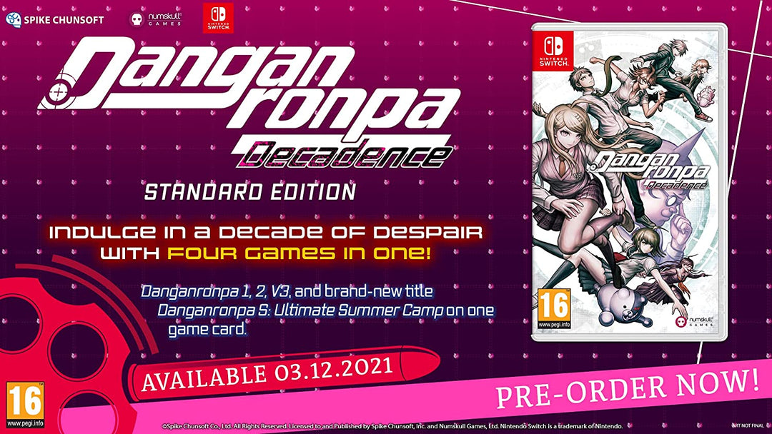 Danganronpa Decadence (Nintendo Switch)
