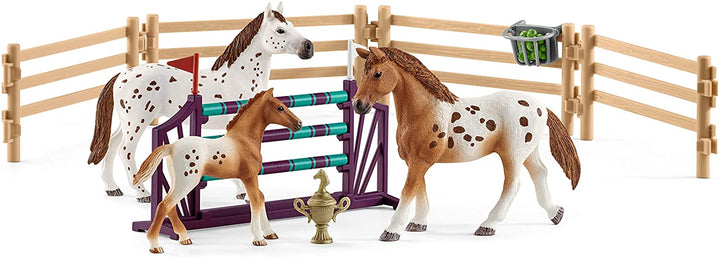 Schleich 42433 Horse Club Lisa&#39;s Tournament Training