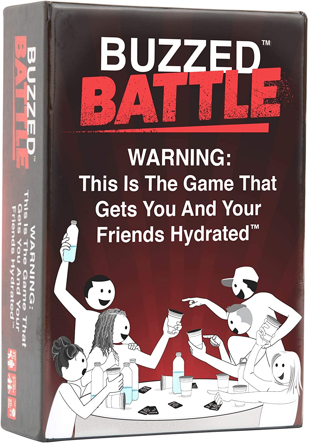 Buzzed Battle – Das urkomische Team-Partyspiel, das Sie und Ihre Freunde zum H