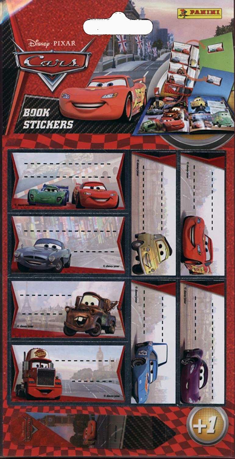 Panini Disney Cars 2 in 1 sticker set