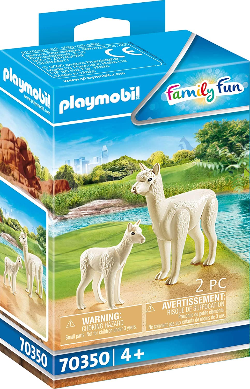 Playmobil 70350 Family Fun Alpaca met baby