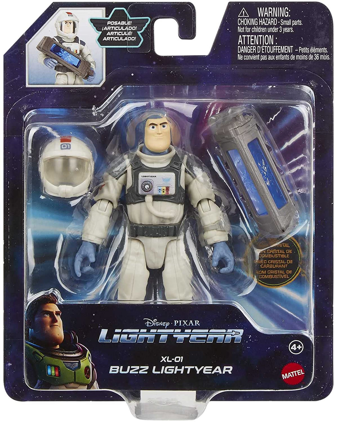 Disney Pixar Lightyear XL01 Buzz Lightyear 5 Zoll authentische Actionfigur, 12 Po