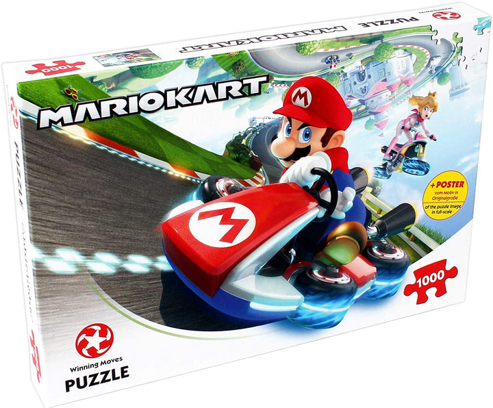 Mario Kart Funracer 1000-teiliges Puzzle