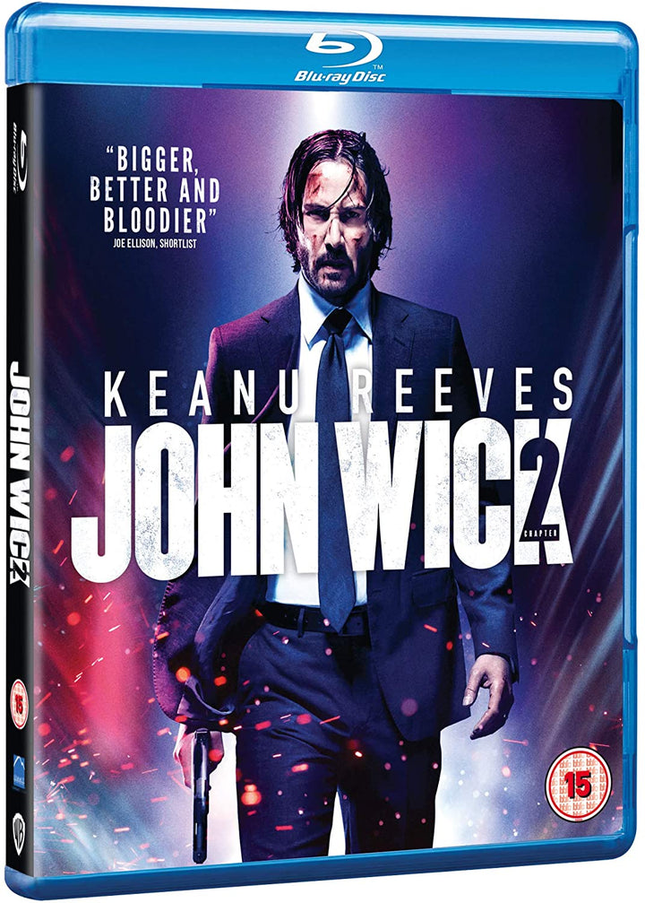 John Wick: Kapitel 2 [2017] [Region Free] – Action/Thriller [Blu-ray]