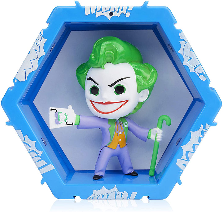 WOW! PODS Der Joker – Offizielle DC Comics Superhelden-Leuchtfigur mit Wackelkopf | Sammelbares Spielzeug