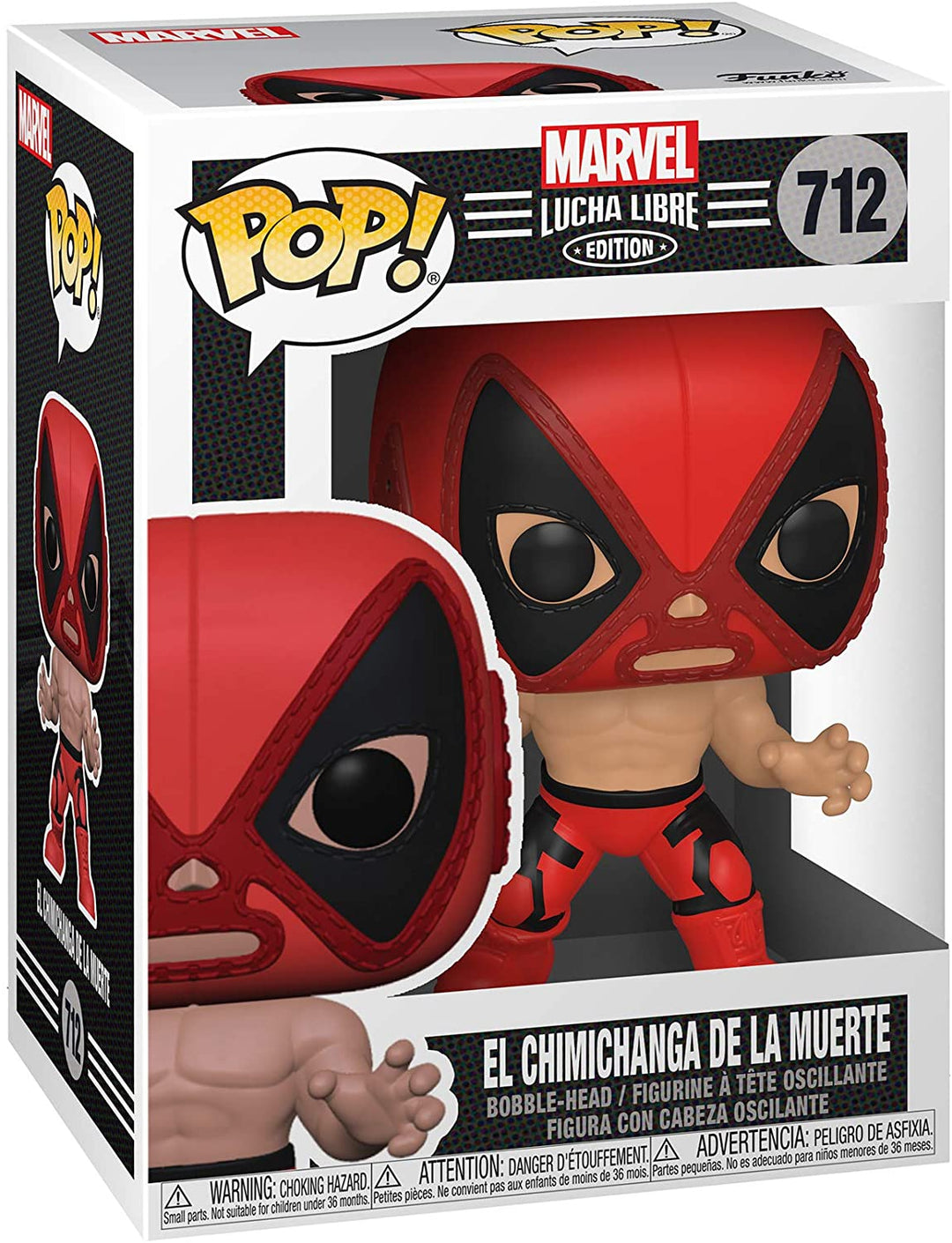 Marvel Lucha Libre Edition El Chimichanga De La Muerte Funko 53874 Pop! Vinilo n. ° 712