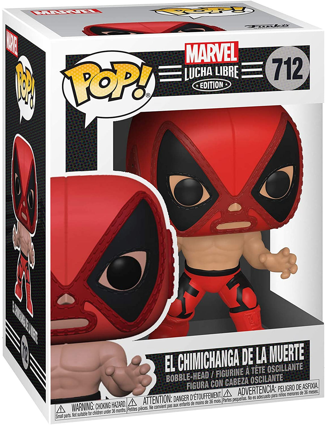 Marvel Lucha Libre Edition El Chimichanga De La Muerte Funko 53874 Pop! Vinile #712