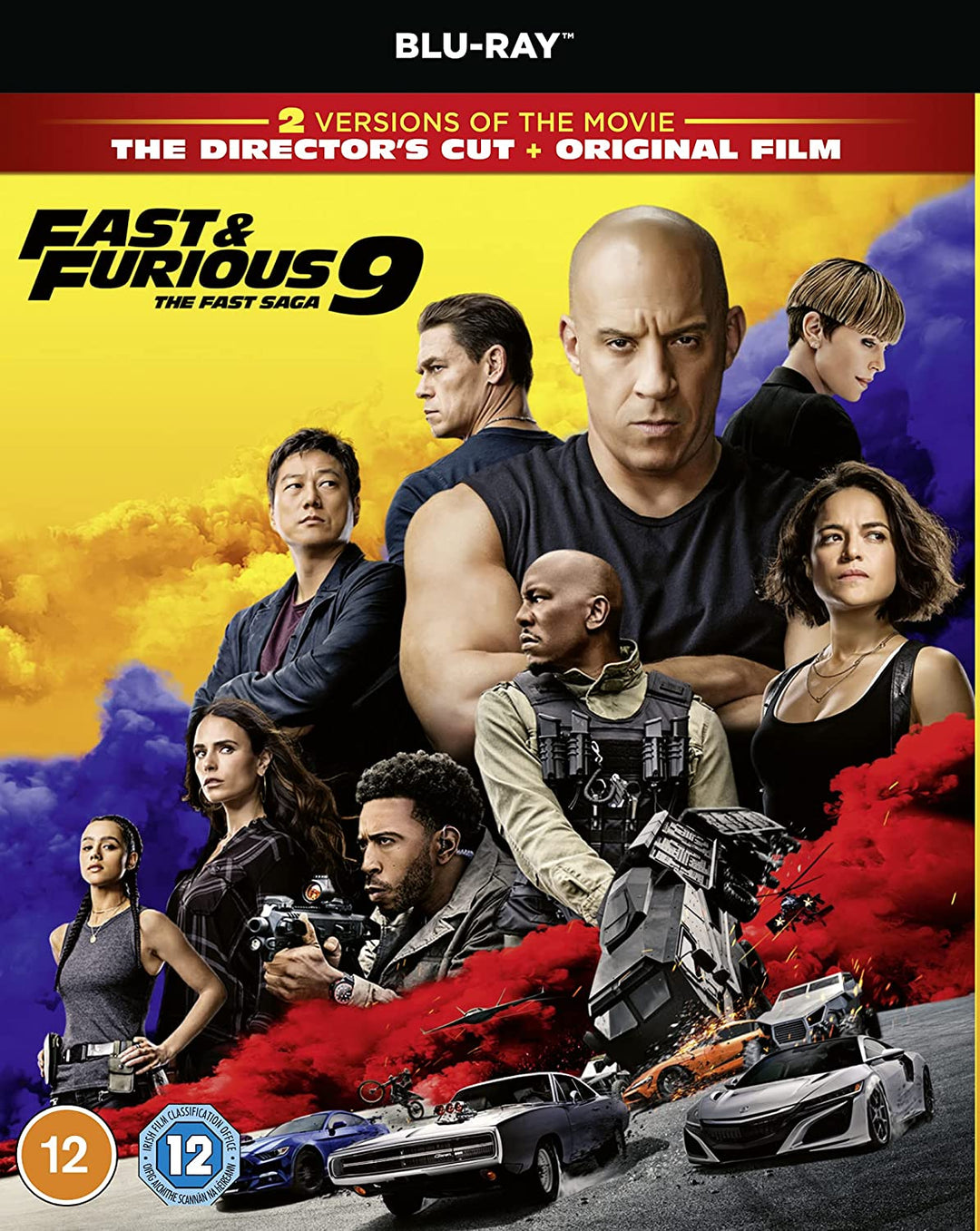 Fast & Furious 9 [2021] [Region Free] - Action/Drama [Blu-ray]