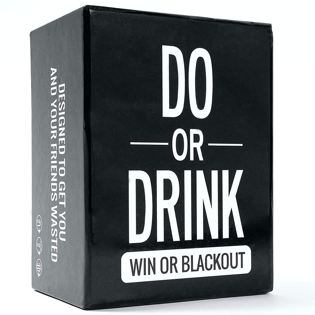 Do or Drink – Party-Kartenspiel – für Universität, College, Camping, Junggesellinnenabschied, S