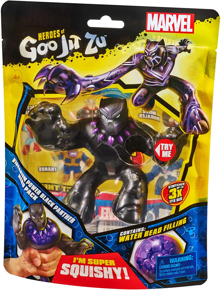 Helden von Goo Jit Zu MARVEL VIBRANIUM POWER BLACK PANTHER