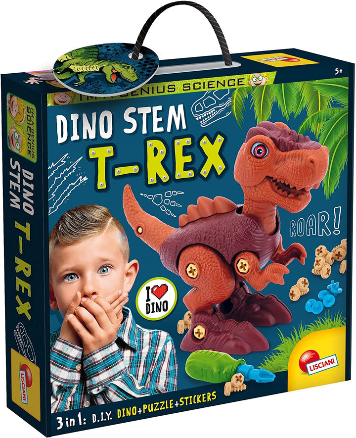 Liscianigiochi 92406 I'M at Genius Dino Stem T-Rex