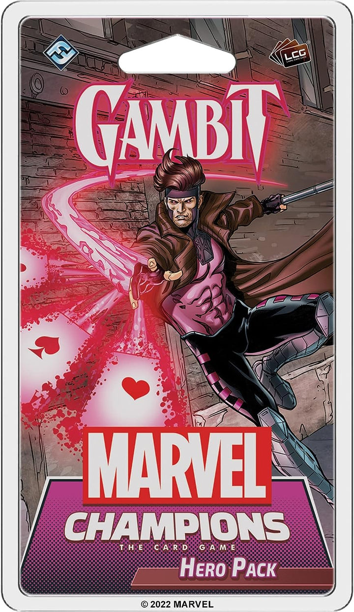 Fantasy-Flugspiele | Marvel Champions: Gambit Heldenpaket | Kartenspiel | Ab 14 Jahren