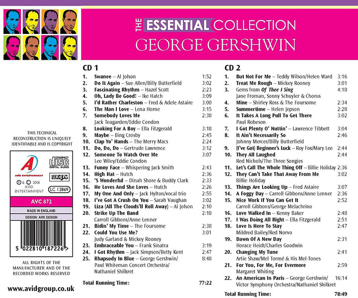 George Gershwin - The Essential Collection - [Audio CD]