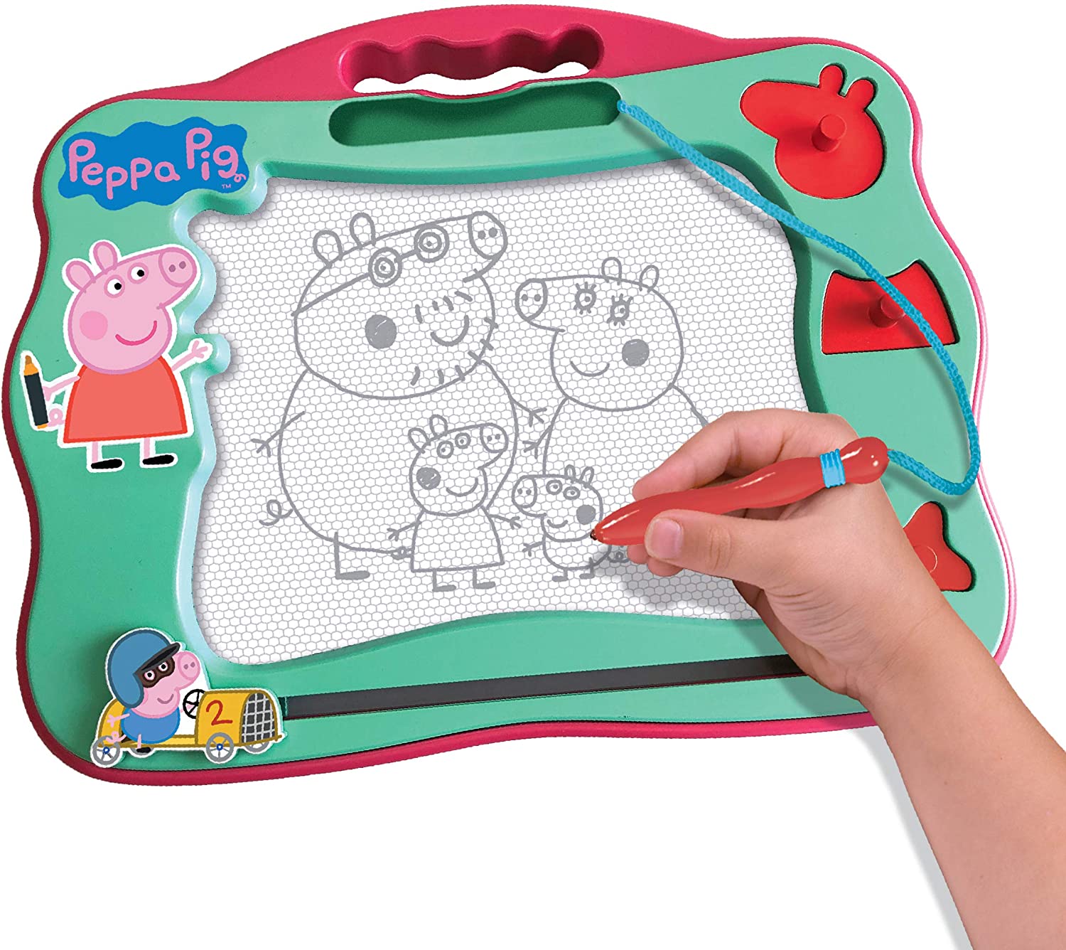 Peppa Pig 7218 Travel Magnetic Scribbler - Mess-Free Drawing Toy for Toddlers 3
