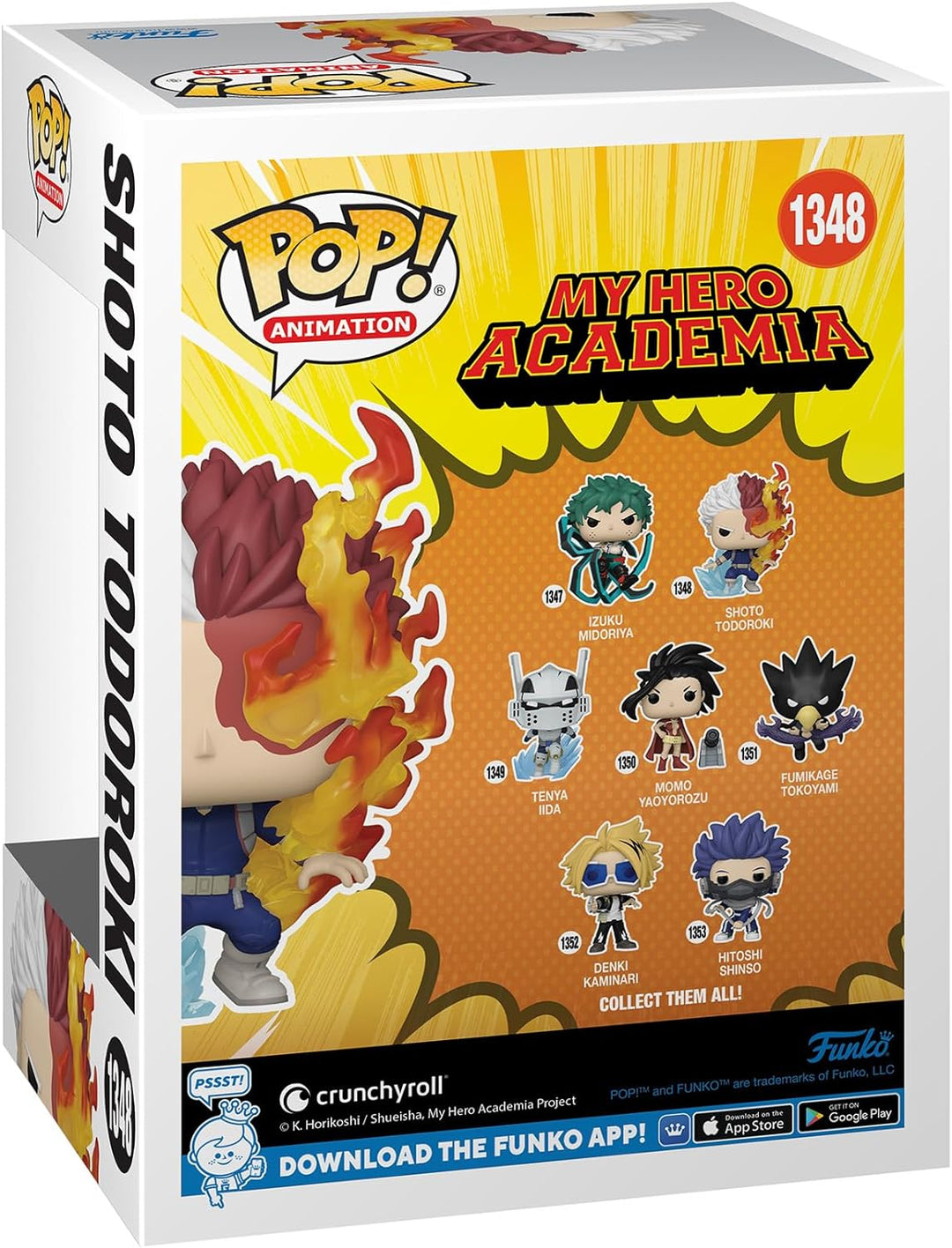 Animation: MHA - My Hero Academia - Shoto Todoroki Funko 67329 Pop! Vinyl #1348