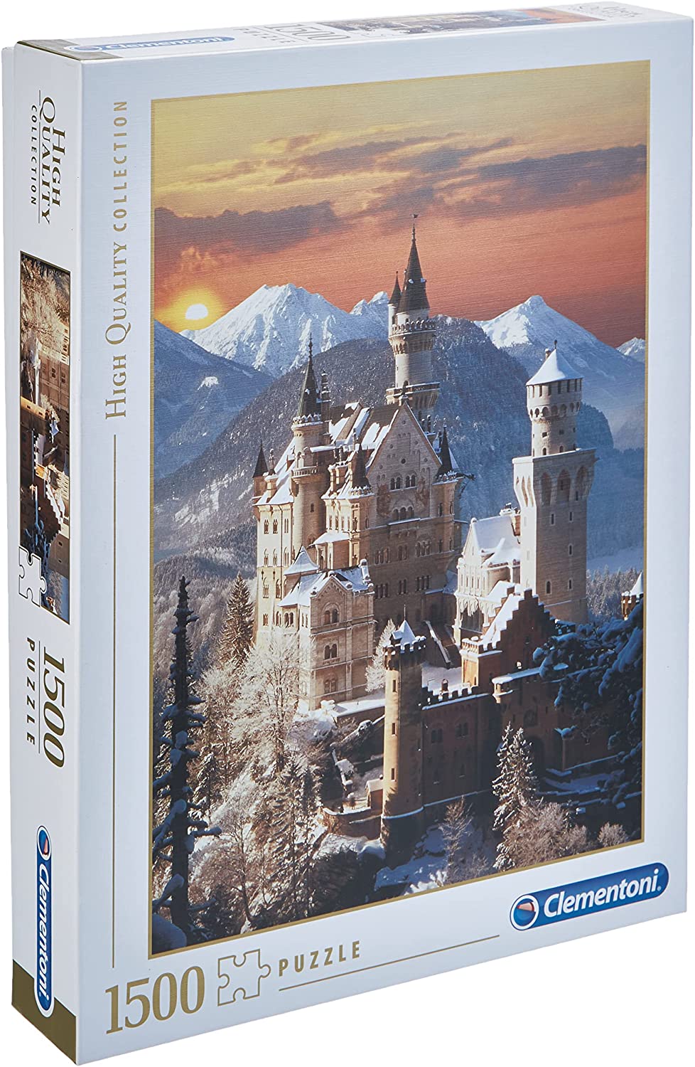 Clementoni - 31925 - Collection Puzzle for Adults and Children- Neuschwanstein - 1500 Pieces