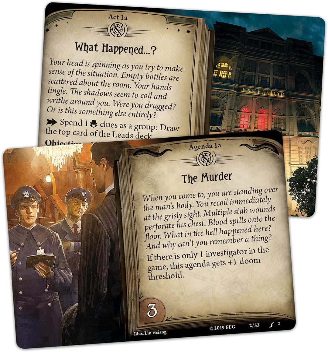 Fantasy-Flugspiele | Arkham Horror Das Kartenspiel: Szenariopaket – 5. Mord an