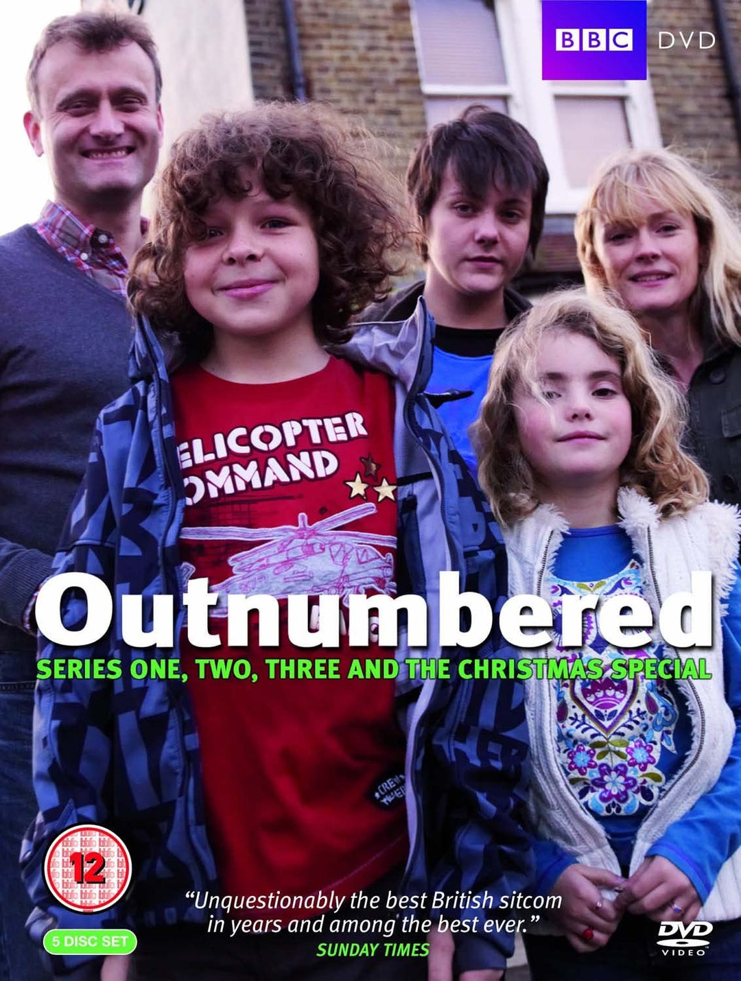 Outnumbered – Serien 1–3 (plus Weihnachtsspecial 2009) [2017] – Sitcom [DVD]