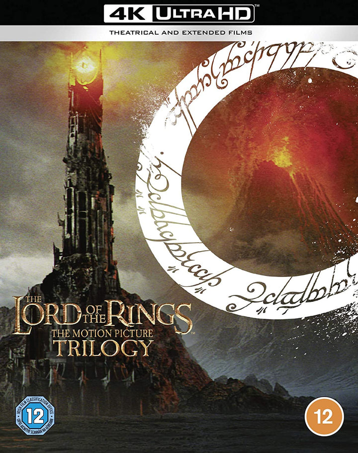 Die Herr der Ringe-Trilogie: [Kino und [4K Ultra HD] [2001] [Region Free] – Fantasy/Abenteuer [Blu-ray]