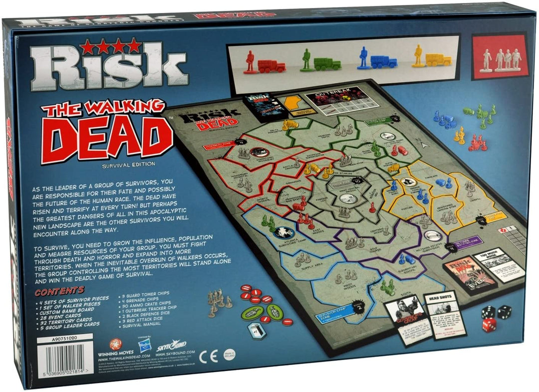 Winning Moves The Walking Dead Risk Board Game (21814)