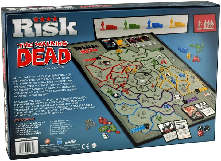 Winning Moves The Walking Dead Risk Board Game (21814)