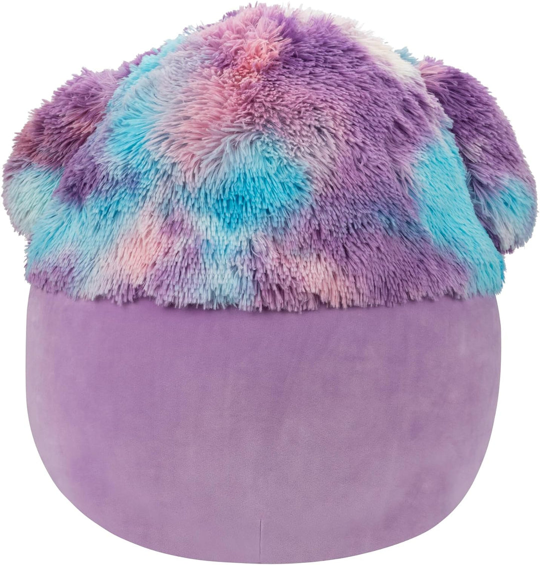 Squishmallows SQCR04218 20" Eden The Purple Bigfoot, Black