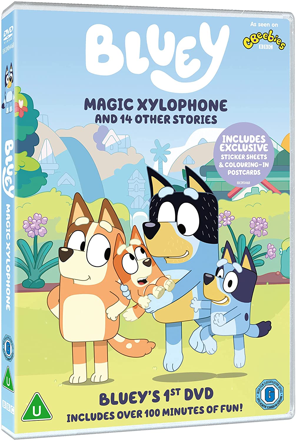 Bluey – Magic Xylophone and Other Stories (enthält exklusive Aufkleber und Postkarten) [2021] – [DVD]